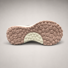 Dark Brown sneaker outsole view showing the rubber outsole
