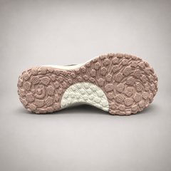 Dark Brown sneaker second outsole view showing the rubber outsole