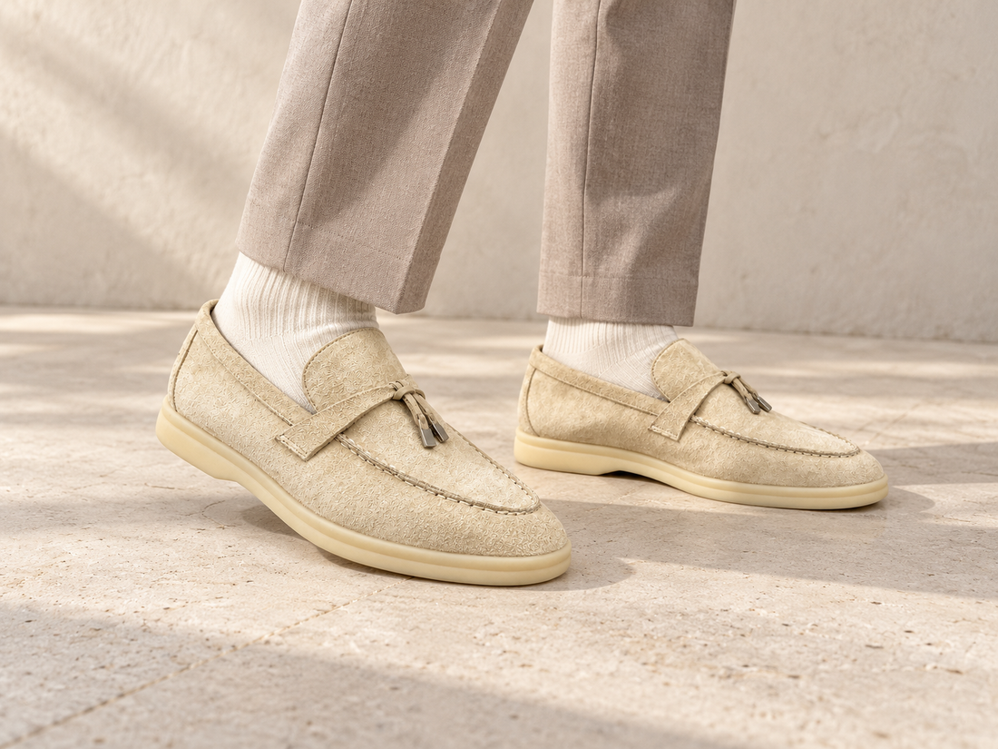 Styling illustration · ankle-length trousers.